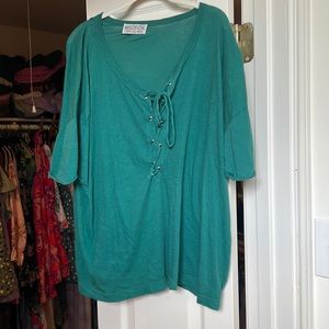 Wildfox turquoise tshirt